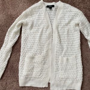 forever 21 knitted sweater/cardigan